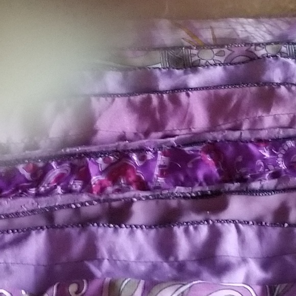 Multi Purple Scarf - Picture 4 of 7